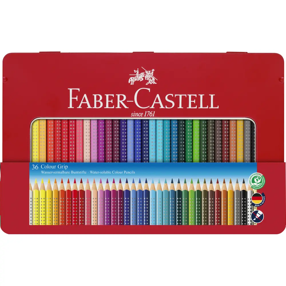 Faber-Castell GRIP coloured pencils